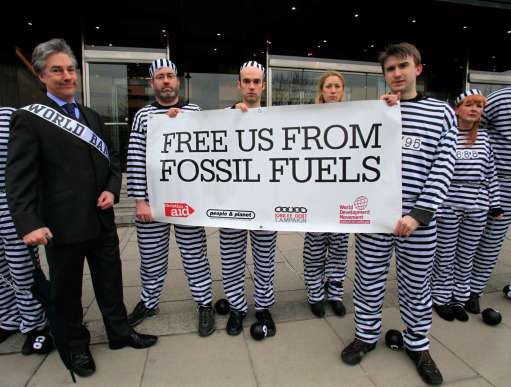 Campaigners call for the World Bank to stop funding coal power stations in middle income countries.