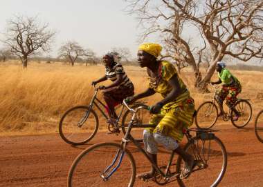 Burkina Faso bike race